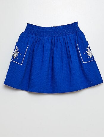 Jupe courte évasée