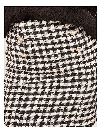 Jupe courte motifs XAMAS