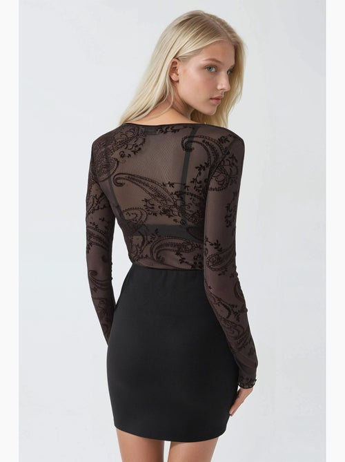 Jupe courte taille haute avec élastique busem - Kiabi Jupe courte taille haute avec élastique busem - Kiabi