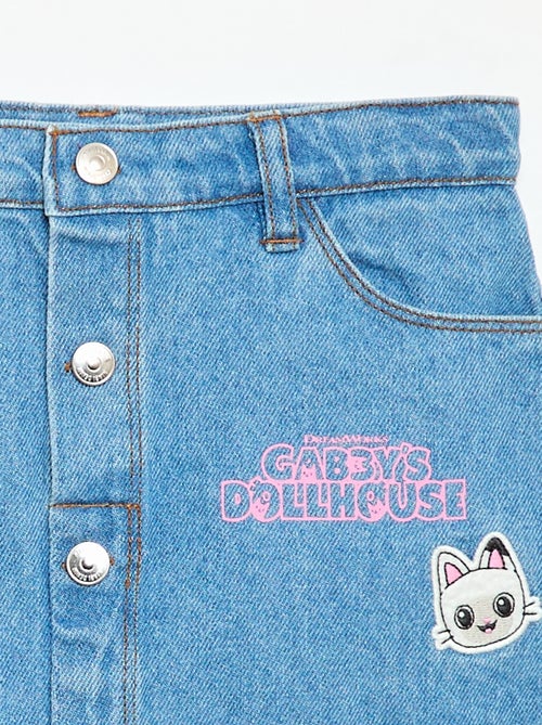 Jupe denim 'Gabby et la maison magique' - Kiabi