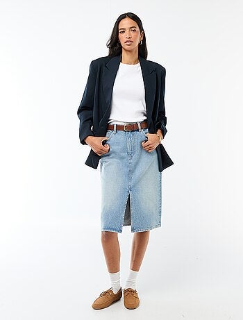 Jupe en denim à 5 poches