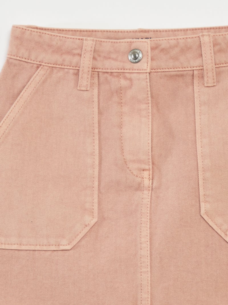 Jupe en denim avec poches ROSE - Kiabi