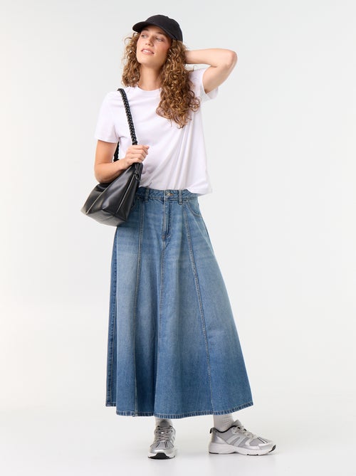 Jupe en denim - Kiabi