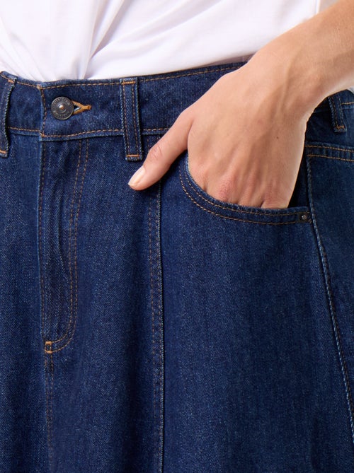 Jupe en denim - Kiabi