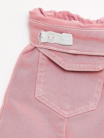 Jupe en denim boutonnée