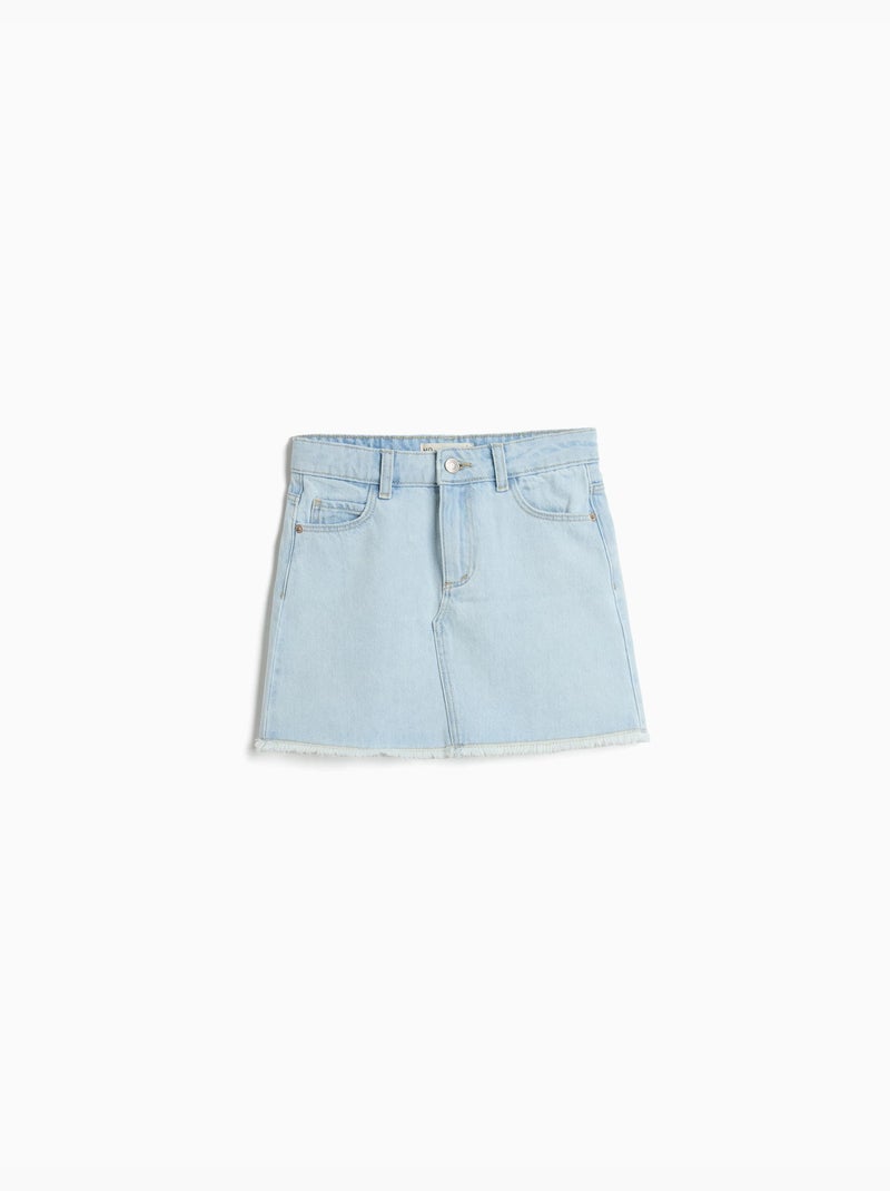 Jupe en denim, MO Fashion Bleu - Kiabi