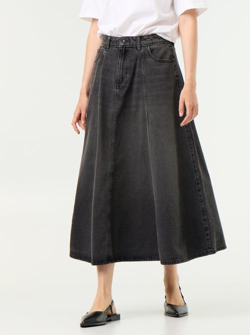 Jupe en denim - Kiabi