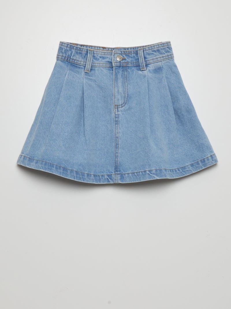 Jupe Jeans Droite Kiabi Bleu Indigo Taille 48 - Occasion Très Bon état