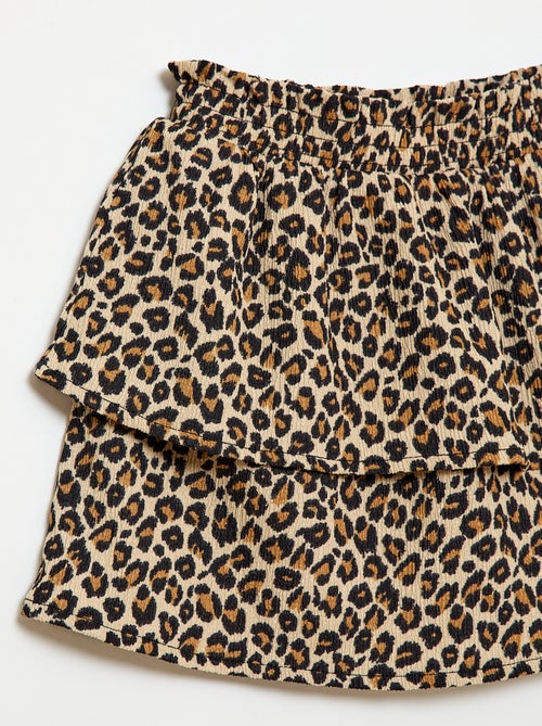 Jupe en maille stretch - Kiabi