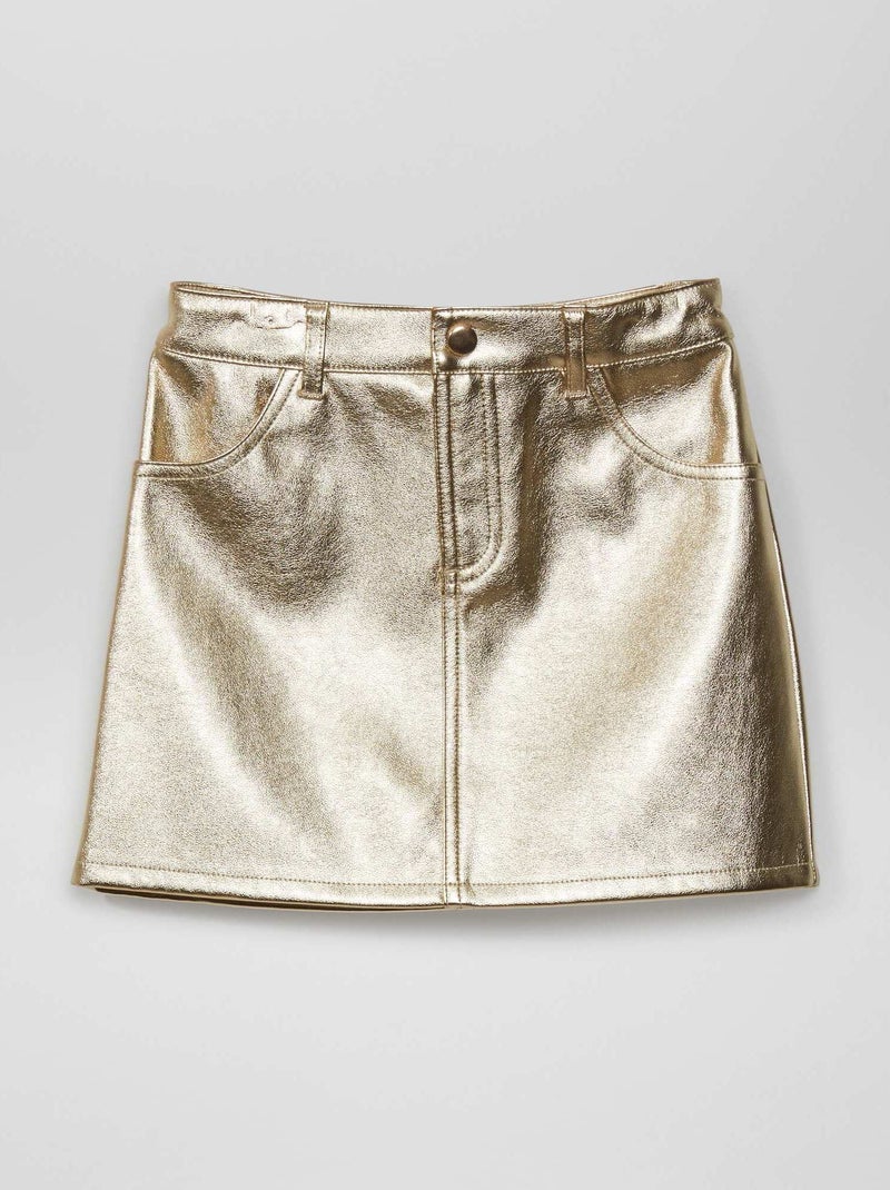 Jupe Tutu Dorée Métallisée Bang Bang Copenhagen - Taille 6-7 Ans - Très Bon état
