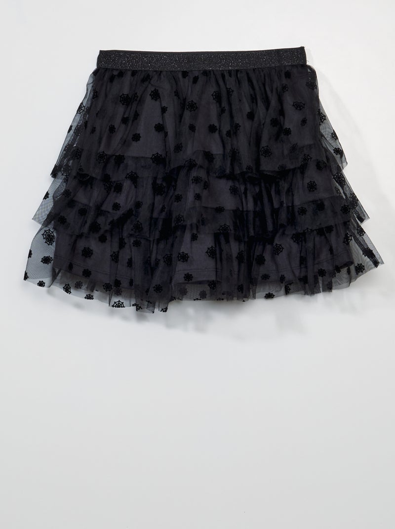 Jupe en tulle 'Halloween' Noir - Kiabi