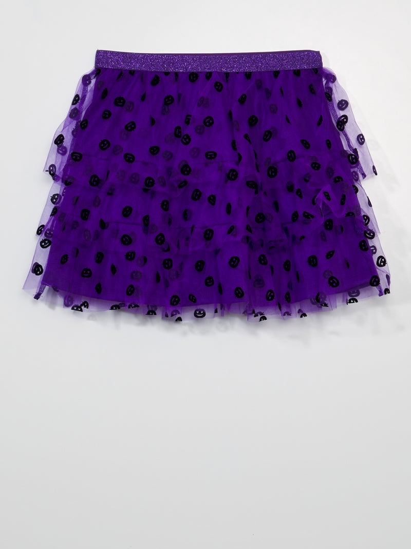 Jupe en tulle 'Halloween' Violet - Kiabi