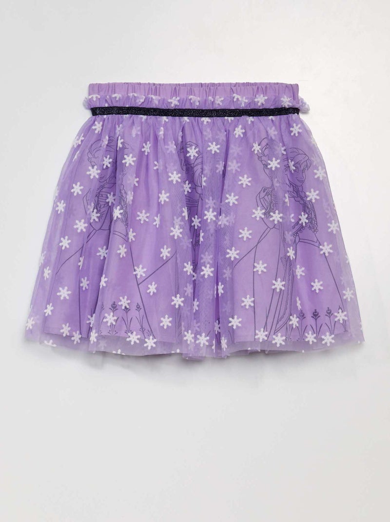 Jupe en tulle 'Reine des neiges' 'Disney' Violet - Kiabi