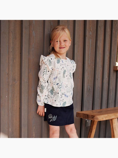 Jupe enfant en velours côtelé Belle de Nuit - Kiabi Jupe enfant en velours côtelé Belle de Nuit - Kiabi