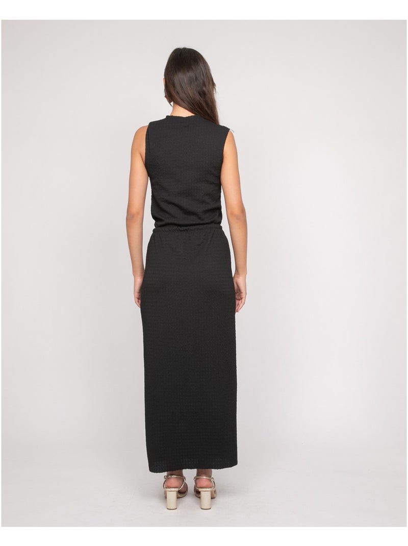 Jupe ensemble gaufré xotaka Noir - Kiabi
