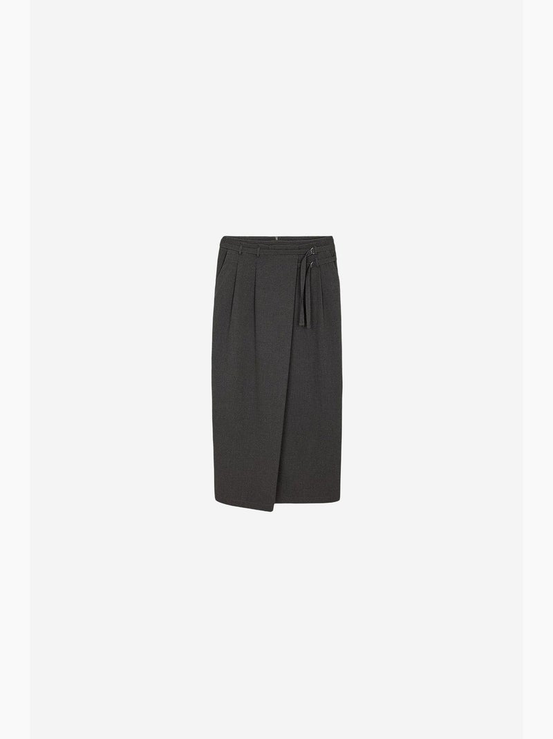 Jupe femme dilvin Marron chocolat - Kiabi