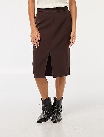 Jupe large taille haute