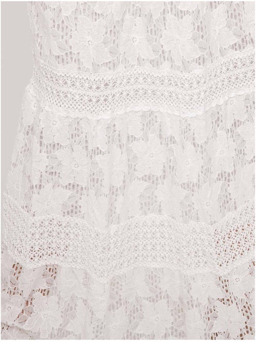 Jupe longue dentelle XESTINA - Kiabi Jupe longue dentelle XESTINA - Kiabi