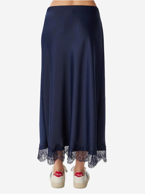 Jupe longue en satin à enfiler istanbul - Kiabi Jupe longue en satin à enfiler istanbul - Kiabi