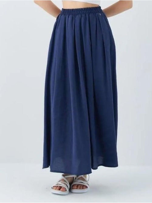 Jupe longue en tulle taille haute avec poches mixray - Kiabi