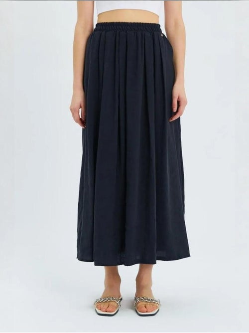 Jupe longue en tulle taille haute avec poches mixray - Kiabi