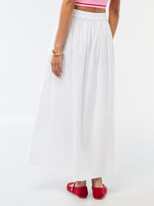 Jupe longue et large évasée - Kiabi