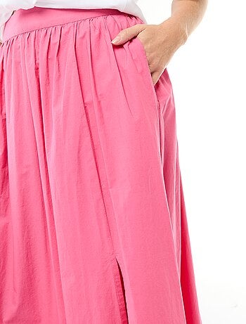 Jupe longue et large évasée