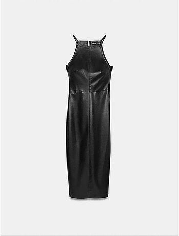 Jupe longue femme en pu dilvin