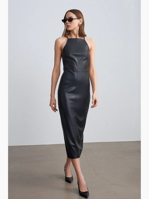 Jupe longue femme en pu dilvin - Kiabi Jupe longue femme en pu dilvin - Kiabi