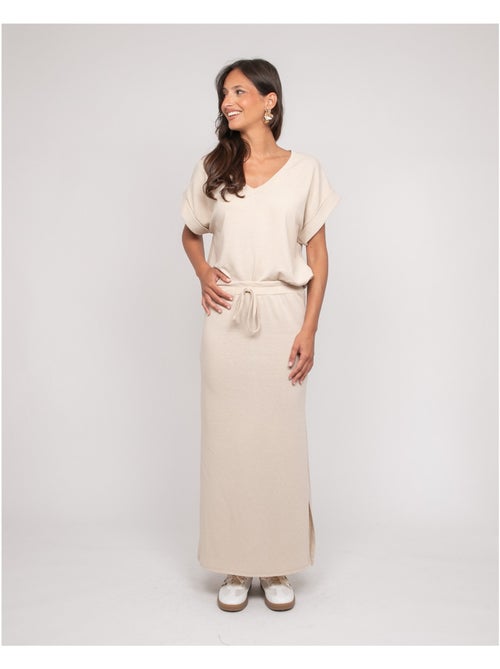 Jupe longue molleton XIVELA - Kiabi Jupe longue molleton XIVELA - Kiabi