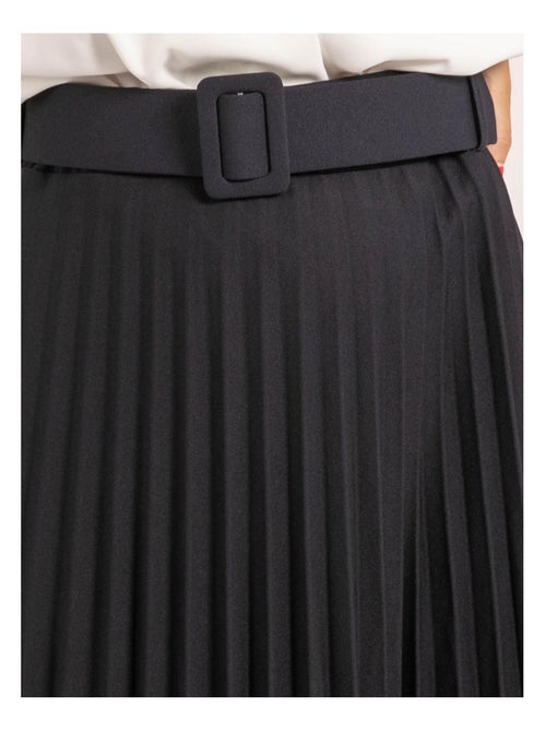 Jupe longue plissée et ceinture xolede - Kiabi Jupe longue plissée et ceinture xolede - Kiabi