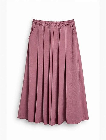 Jupe longue taille haute avec cordon de serrage à la taille mixray