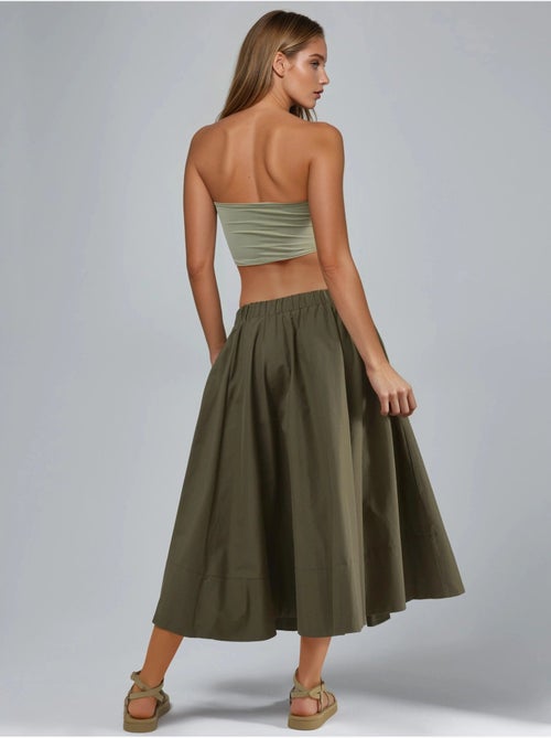 Jupe maxi a-form fit hiccup - Kiabi