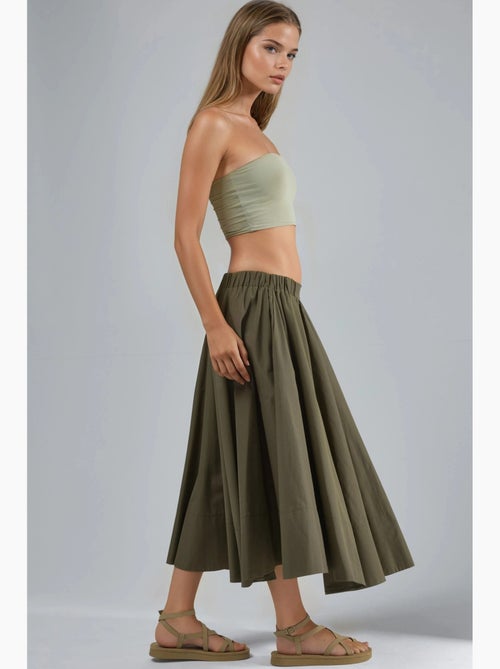 Jupe maxi a-form fit hiccup - Kiabi