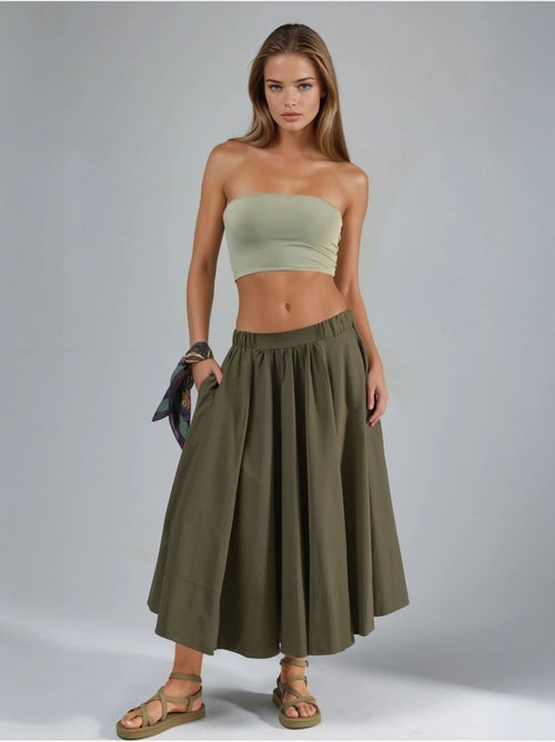 Jupe maxi a-form fit hiccup - Kiabi