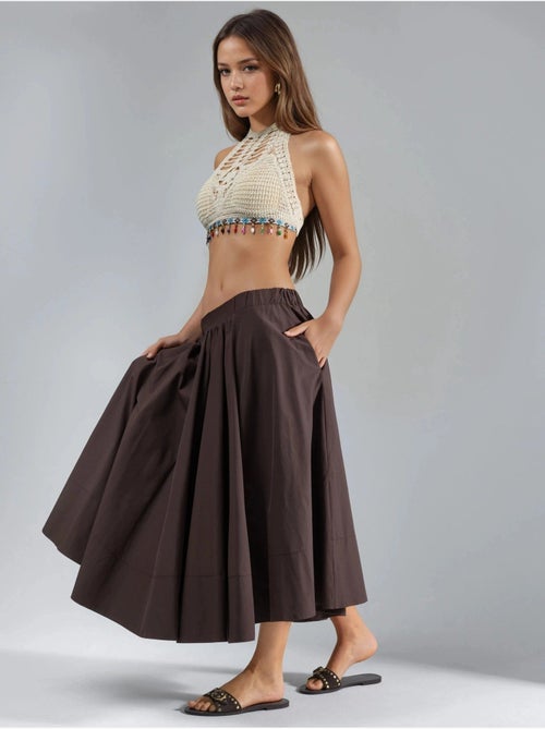 Jupe maxi a-form fit hiccup - Kiabi