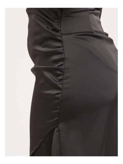 Jupe mi-longue satin xarena - Kiabi Jupe mi-longue satin xarena - Kiabi