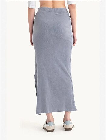 Jupe midi basique taille mi-haute élastique hiccup