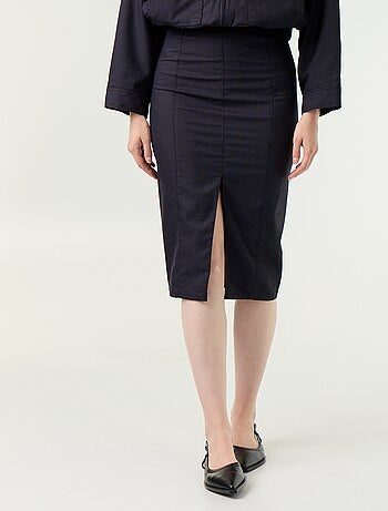 Jupe midi coupe moulante