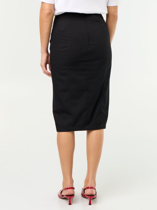 Jupe midi coupe moulante - Kiabi