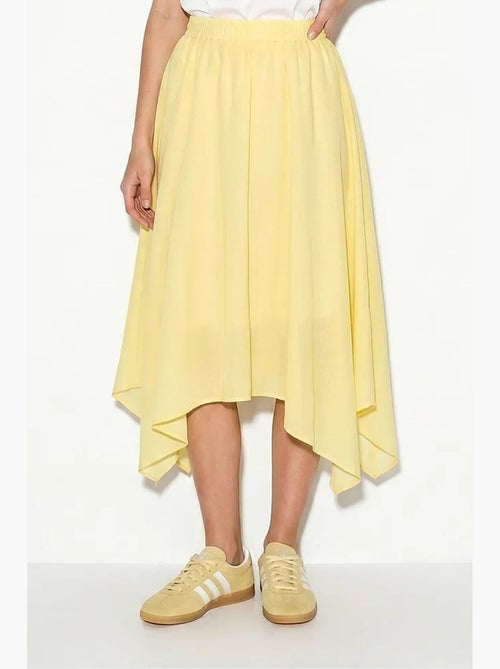 Jupe midi trapèze à taille haute lucci - Kiabi Jupe midi trapèze à taille haute lucci - Kiabi