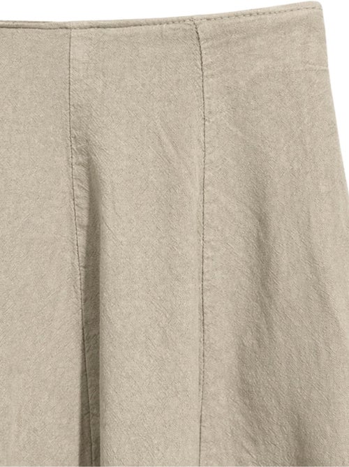 Jupe midi trapèze taille haute mixray - Kiabi Jupe midi trapèze taille haute mixray - Kiabi