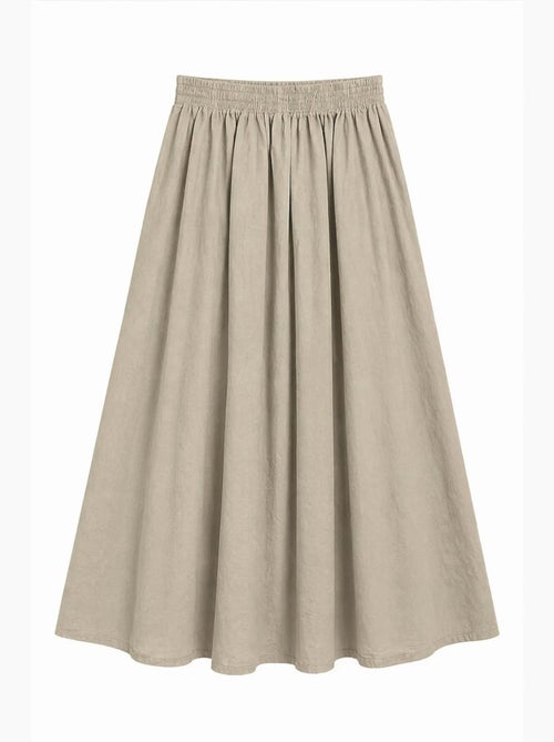 Jupe midi trapèze taille haute mixray - Kiabi Jupe midi trapèze taille haute mixray - Kiabi