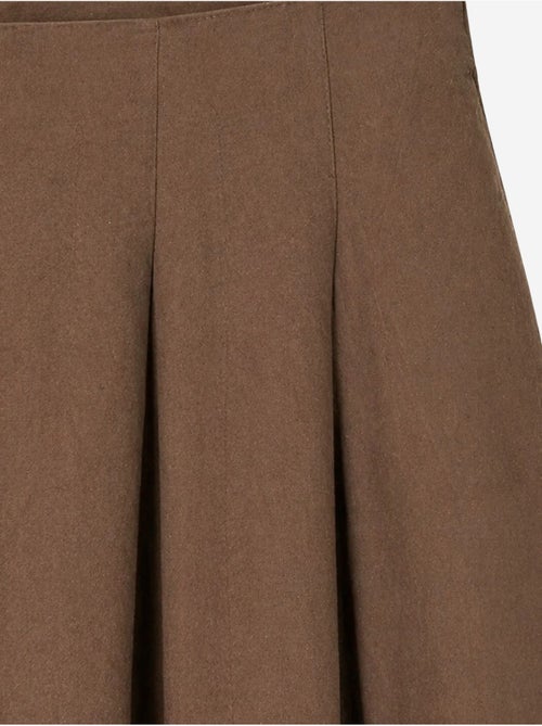 Jupe midi trapèze taille haute mixray - Kiabi Jupe midi trapèze taille haute mixray - Kiabi