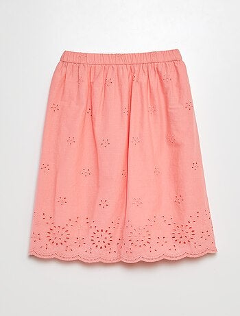 Jupe motifs dentelle