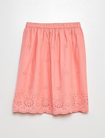 Jupe motifs dentelle