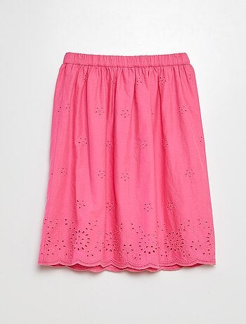 Jupe motifs dentelle