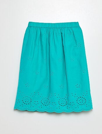 Jupe motifs dentelle
