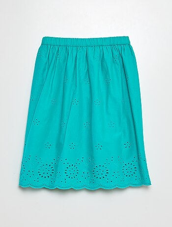 Jupe motifs dentelle