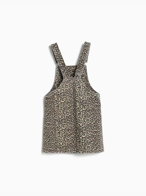 Jupe salopette imprimé animal, MO Fashion - Kiabi